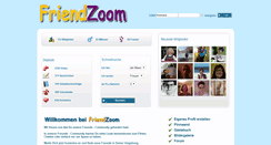 Desktop Screenshot of friendzoom.de